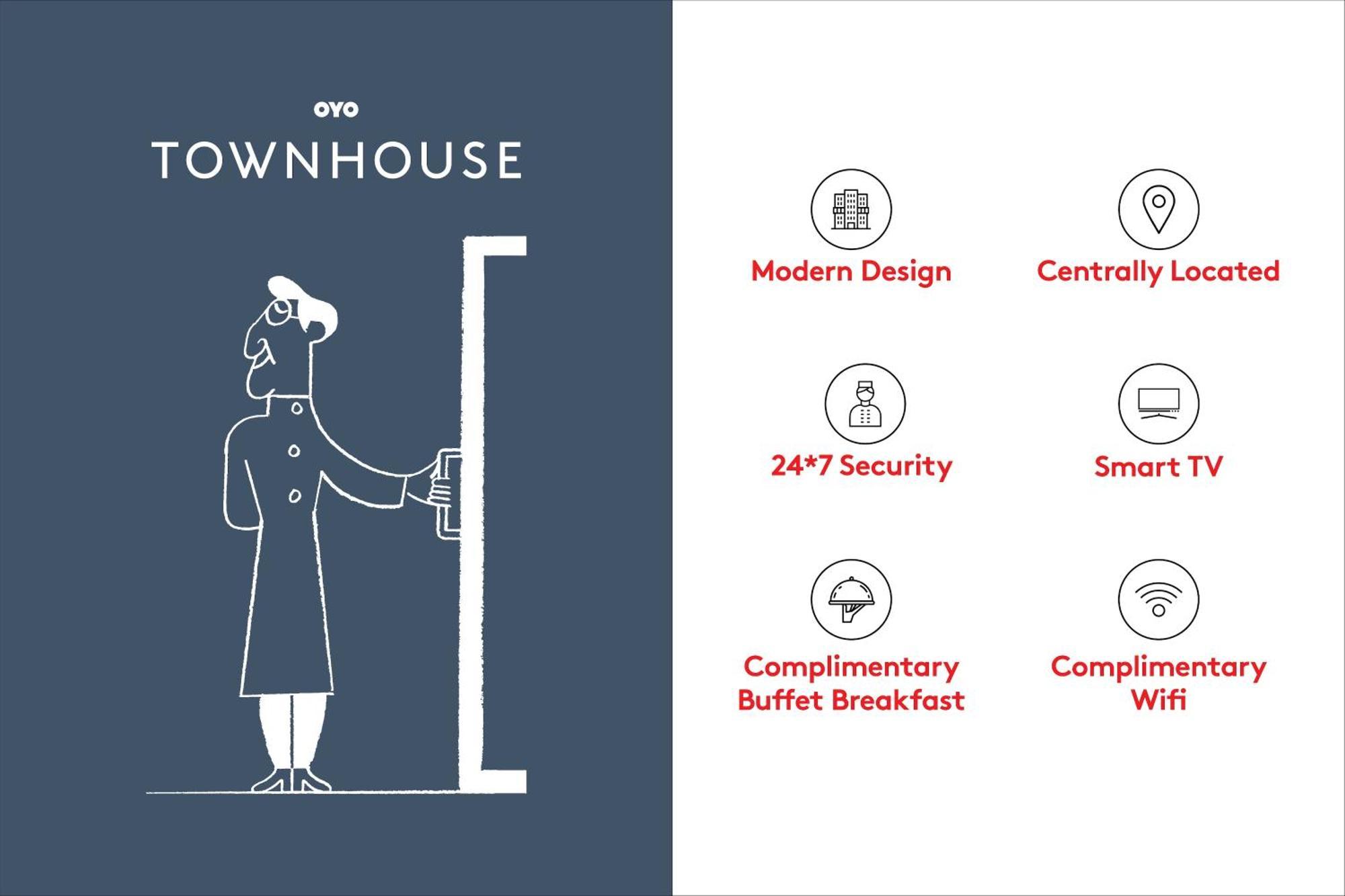 Hotel Townhouse C Scheme Ahinsa Circle Dźajpur Zewnętrze zdjęcie