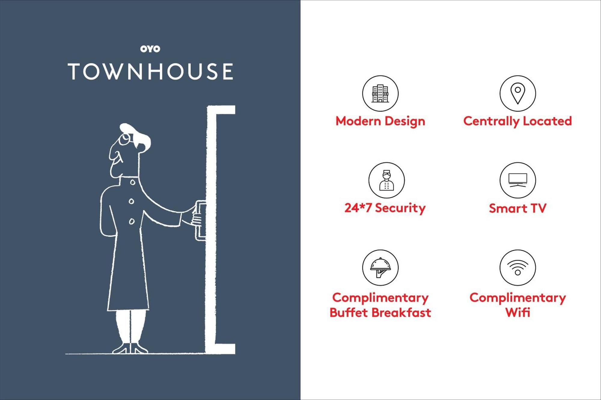 Hotel Townhouse C Scheme Ahinsa Circle Dźajpur Zewnętrze zdjęcie